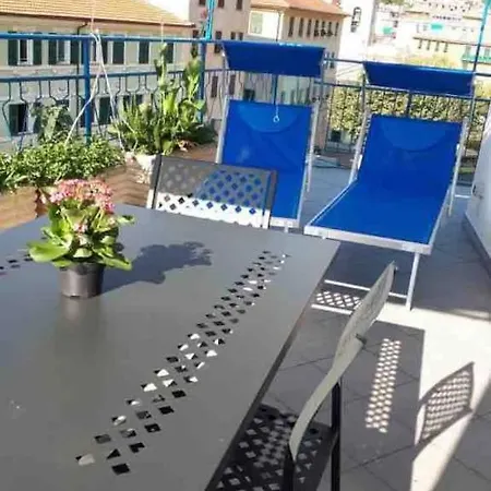 Casaviva - Blue Penthouse With Parking In Santa M Apartment *